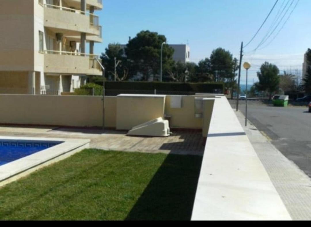 Apartamento Con Terraza Y Acceso Directo A La Piscina Y A 50 M De La Playa Miami Playa Zewnętrze zdjęcie