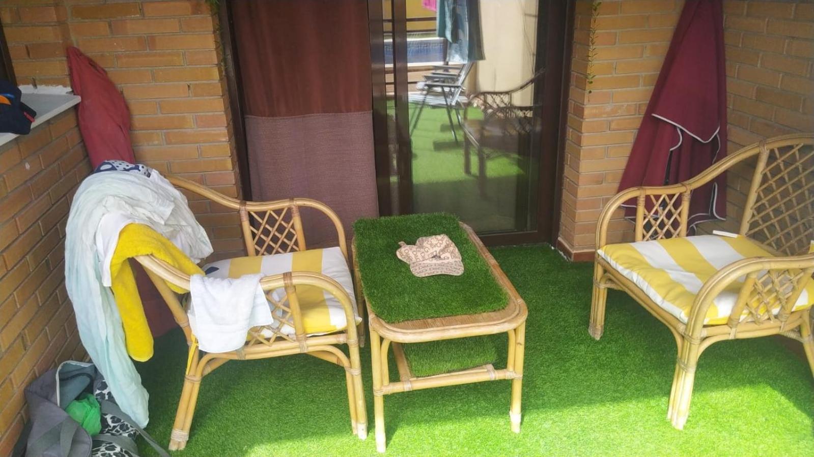 Apartamento Con Terraza Y Acceso Directo A La Piscina Y A 50 M De La Playa Miami Playa Zewnętrze zdjęcie